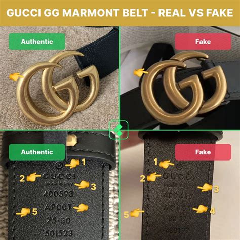 how to tell if my gucci belt is real|gucci marmont belt identification.